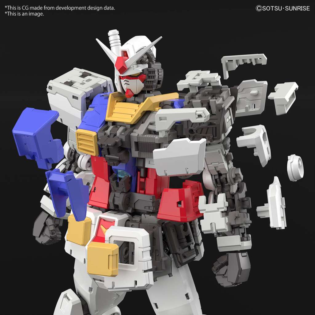 Mobile Suit Gundam RG RX-78-2 Gundam (Ver.2.0) 1/144 Scale Model Kit - Imagen 8