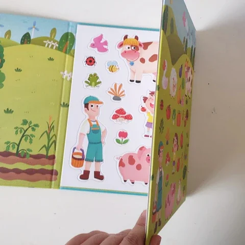 LIBRO MAGNETICO ROMPECABEZAS GRANJA - Imagen 5