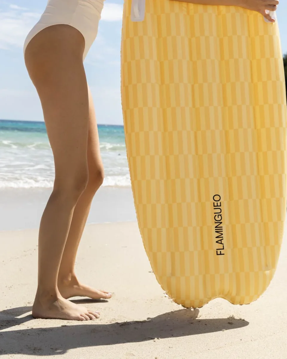 Flotador tabla surf amarilla - SANREMO - Imagen 7