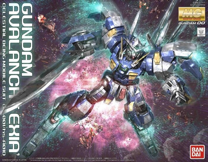 Mobile Suit Gundam 00V MG Gundam Avalanche Exia 1/100 Scale Model Kit - Imagen 3