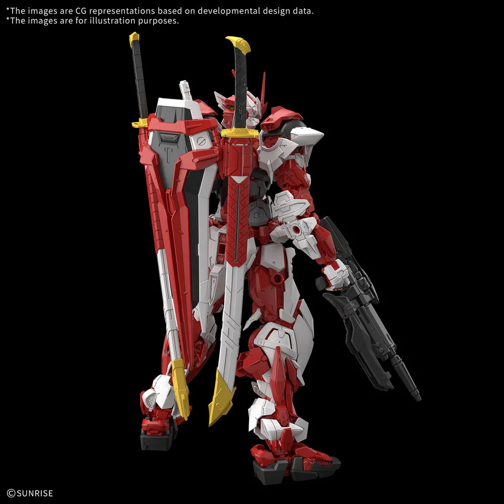 Maqueta Gundam Liberty Astray Red Frame MG 1/100 Mobile Suit Gundam - Imagen 4