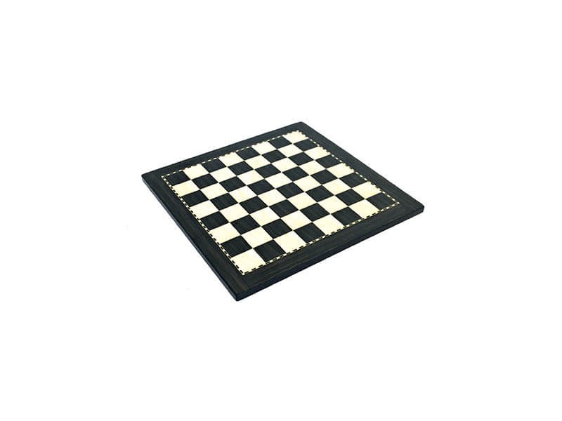 Ajedrez de Metal Mignon Floral Con Tablero De Madera Efecto Ébano - Imagen 5
