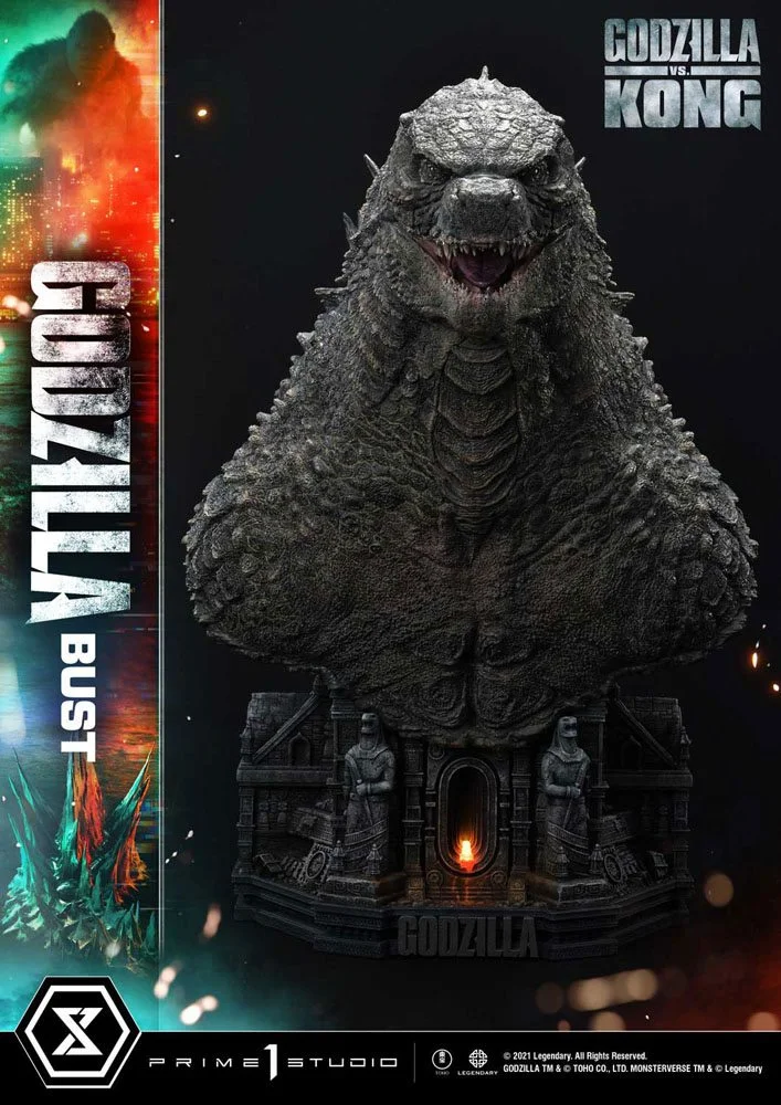 Godzilla vs Kong Bust Godzilla Bonus Version 75 cm - Imagen 5